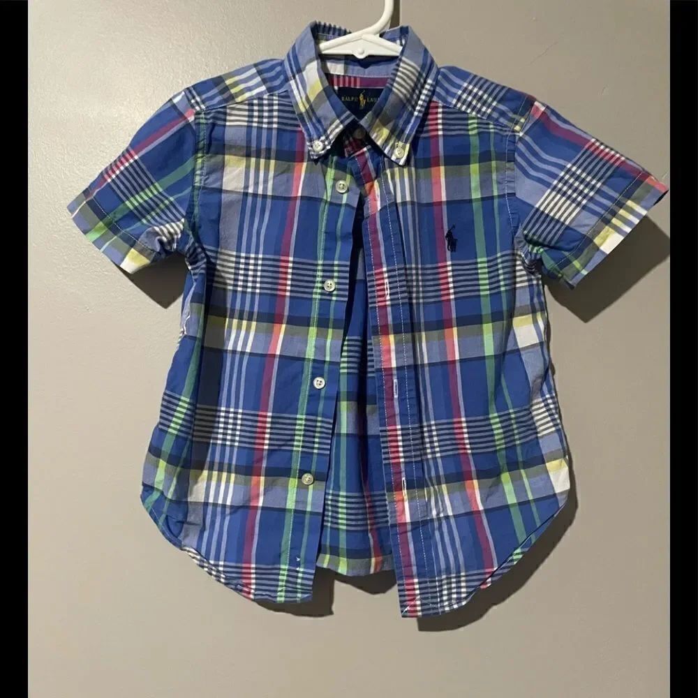 Polo Ralph Lauren short sleeve button down 2/2T